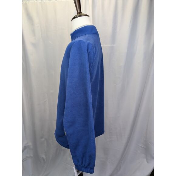 Champion Boys XL 18 - 20 Blue Fleece Full Zip Front Athletic Jacket Sweatshirt - Picture 3 of 8